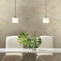 Onyx Premium Peel + Stick Wallpaper Peel and Stick Wallpaper Candice Olson   