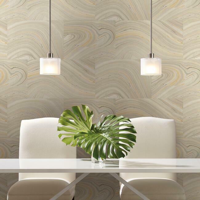 Onyx Premium Peel + Stick Wallpaper Peel and Stick Wallpaper Candice Olson   