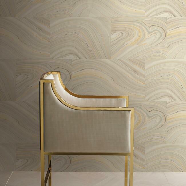 Onyx Premium Peel + Stick Wallpaper Peel and Stick Wallpaper Candice Olson   
