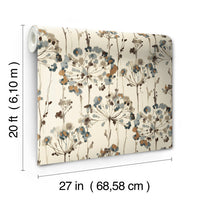 Flourish Premium Peel + Stick Wallpaper Peel and Stick Wallpaper Candice Olson   
