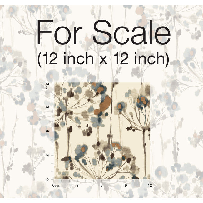 Flourish Premium Peel + Stick Wallpaper Peel and Stick Wallpaper Candice Olson   