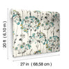 Flourish Premium Peel + Stick Wallpaper Peel and Stick Wallpaper Candice Olson   