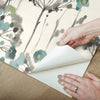 Flourish Premium Peel + Stick Wallpaper Peel and Stick Wallpaper Candice Olson   