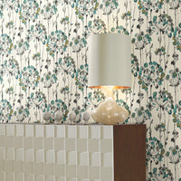 Flourish Premium Peel + Stick Wallpaper Peel and Stick Wallpaper Candice Olson   