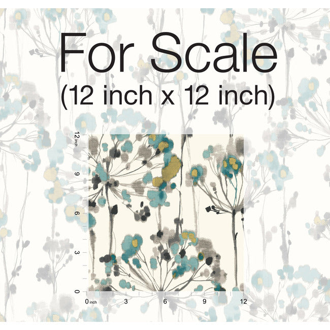 Flourish Premium Peel + Stick Wallpaper Peel and Stick Wallpaper Candice Olson   