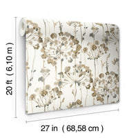 Flourish Premium Peel + Stick Wallpaper Peel and Stick Wallpaper Candice Olson   