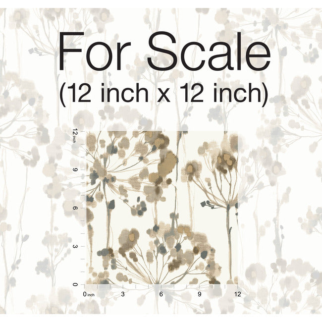 Flourish Premium Peel + Stick Wallpaper Peel and Stick Wallpaper Candice Olson   