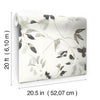 Linden Flower Premium Peel + Stick Wallpaper Peel and Stick Wallpaper Candice Olson   