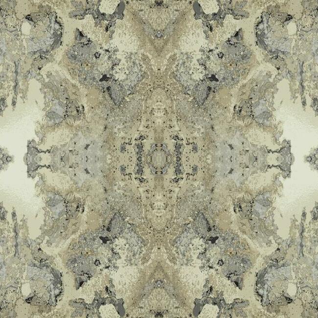 Inner Beauty Premium Peel + Stick Wallpaper Peel and Stick Wallpaper Candice Olson Roll Ivory 