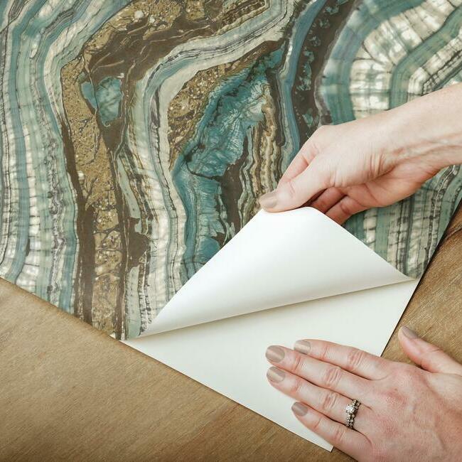 Kaleidoscope Premium Peel + Stick Wallpaper Peel and Stick Wallpaper York   