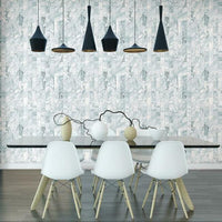 Marble Planks Premium Peel + Stick Wallpaper Peel and Stick Wallpaper York   