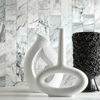 Marble Planks Premium Peel + Stick Wallpaper Peel and Stick Wallpaper York   