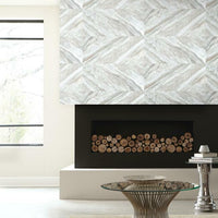 Carrara Horizontal Premium Peel + Stick Wallpaper Peel and Stick Wallpaper York   