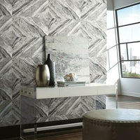 Carrara Horizontal Premium Peel + Stick Wallpaper Peel and Stick Wallpaper York   
