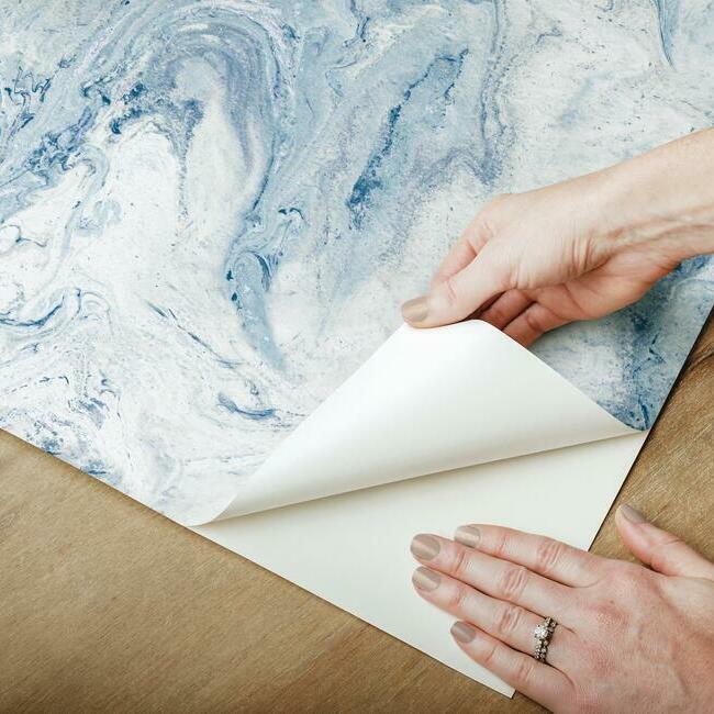 Oil & Marble Premium Peel + Stick Wallpaper Peel and Stick Wallpaper York   