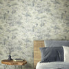 Coastal Map Premium Peel + Stick Wallpaper Peel and Stick Wallpaper York   