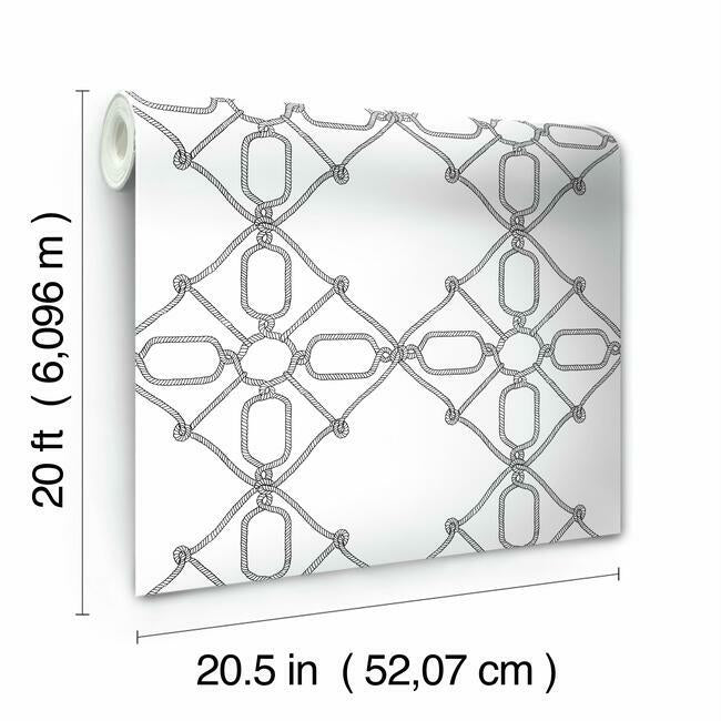 Seawater Diamond Trellis Premium Peel + Stick Wallpaper Peel and Stick Wallpaper York   