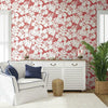 Hibiscus Arboretum Premium Peel + Stick Wallpaper Peel and Stick Wallpaper York   