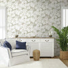Hibiscus Arboretum Premium Peel + Stick Wallpaper Peel and Stick Wallpaper York   