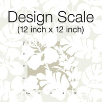 Hibiscus Arboretum Premium Peel + Stick Wallpaper Peel and Stick Wallpaper York   