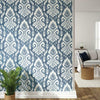 Hawthorne Ikat Premium Peel + Stick Wallpaper Peel and Stick Wallpaper York   
