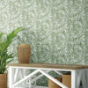 Oahu Fronds Premium Peel + Stick Wallpaper Peel and Stick Wallpaper York   
