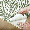 Oahu Fronds Premium Peel + Stick Wallpaper Peel and Stick Wallpaper York   