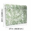 Oahu Fronds Premium Peel + Stick Wallpaper Peel and Stick Wallpaper York   