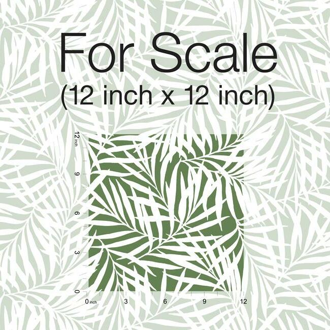 Oahu Fronds Premium Peel + Stick Wallpaper Peel and Stick Wallpaper York   