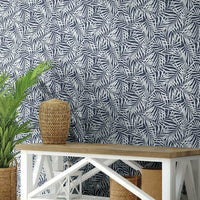 Oahu Fronds Premium Peel + Stick Wallpaper Peel and Stick Wallpaper York   