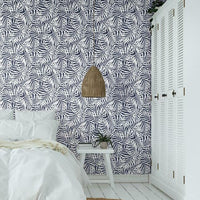 Oahu Fronds Premium Peel + Stick Wallpaper Peel and Stick Wallpaper York   