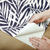 Oahu Fronds Premium Peel + Stick Wallpaper Peel and Stick Wallpaper York   