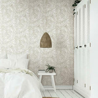 Oahu Fronds Premium Peel + Stick Wallpaper Peel and Stick Wallpaper York   