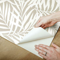 Oahu Fronds Premium Peel + Stick Wallpaper Peel and Stick Wallpaper York   
