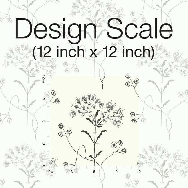 Wildflower Premium Peel + Stick Wallpaper Peel and Stick Wallpaper Magnolia Home   