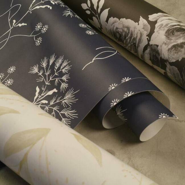Wildflower Premium Peel + Stick Wallpaper Peel and Stick Wallpaper Magnolia Home   