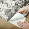 Tea Rose Premium Peel + Stick Wallpaper Peel and Stick Wallpaper Magnolia Home   