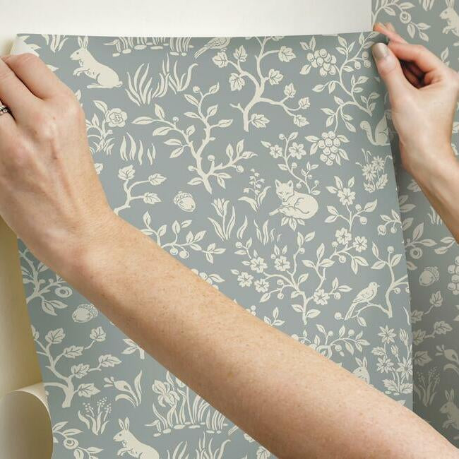 Fox & Hare Premium Peel + Stick Wallpaper Peel and Stick Wallpaper Magnolia Home   