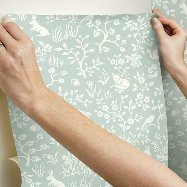 Fox & Hare Premium Peel + Stick Wallpaper Peel and Stick Wallpaper Magnolia Home   