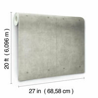 Concrete Premium Peel + Stick Wallpaper Peel and Stick Wallpaper Magnolia Home   