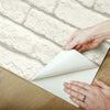 Brick-And-Mortar Premium Peel + Stick Wallpaper Peel and Stick Wallpaper Magnolia Home   