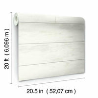 Shiplap Premium Peel + Stick Wallpaper Peel and Stick Wallpaper Magnolia Home   