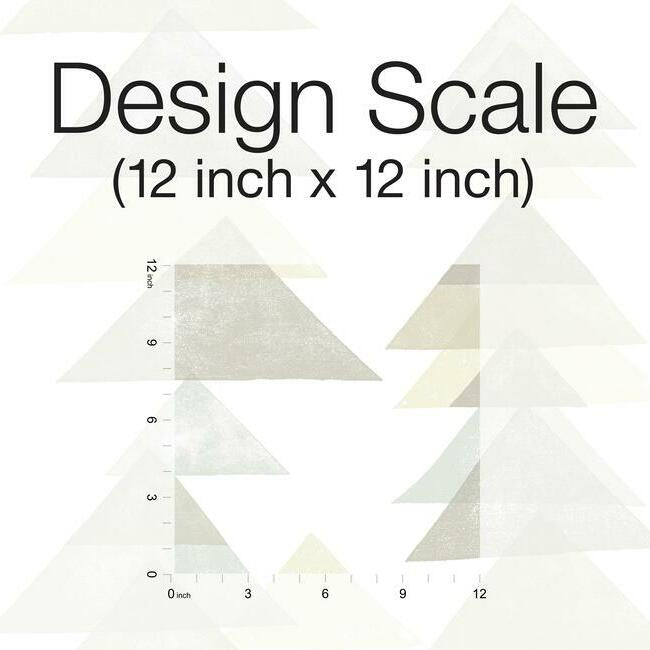 DwellStudio Triangles Premium Peel + Stick Wallpaper Peel and Stick Wallpaper York   