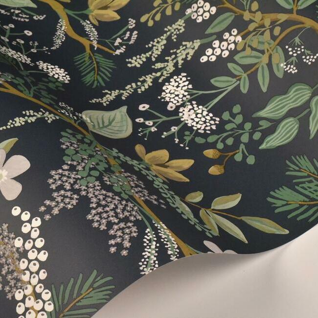 Juniper Forest Premium Peel + Stick Wallpaper Peel and Stick Wallpaper Rifle Paper Co.   