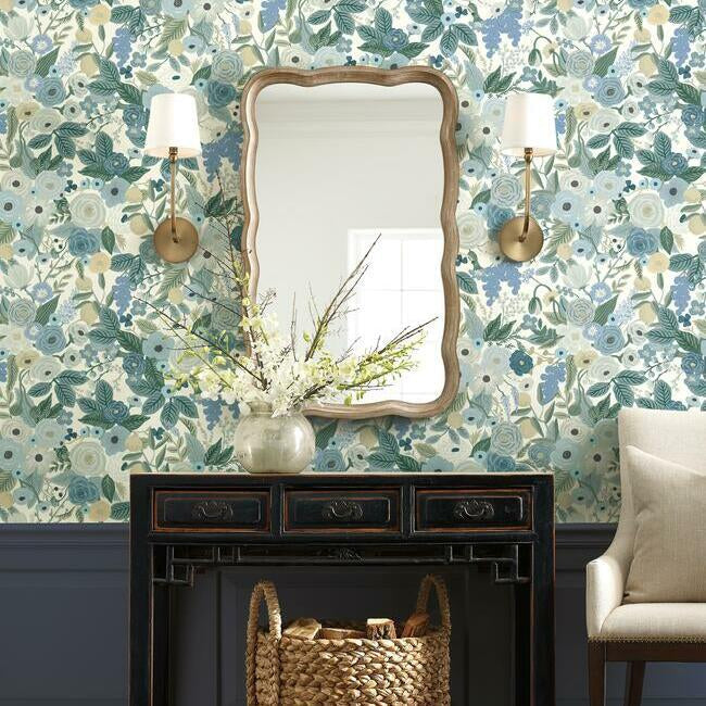 Garden Party Premium Peel + Stick Wallpaper Peel and Stick Wallpaper Rifle Paper Co.   