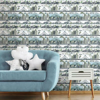 Urban Stripe Premium Peel + Stick Wallpaper Peel and Stick Wallpaper York   