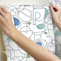 Fauvist Premium Peel + Stick Wallpaper Peel and Stick Wallpaper York   