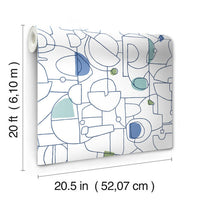 Fauvist Premium Peel + Stick Wallpaper Peel and Stick Wallpaper York   