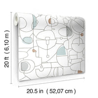 Fauvist Premium Peel + Stick Wallpaper Peel and Stick Wallpaper York   
