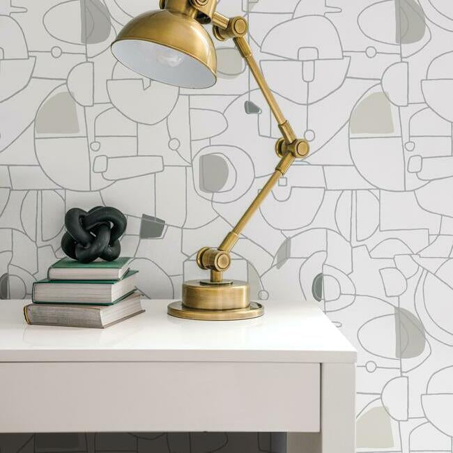 Fauvist Premium Peel + Stick Wallpaper Peel and Stick Wallpaper York   